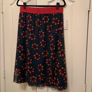 Lularoe Lola skirt floral